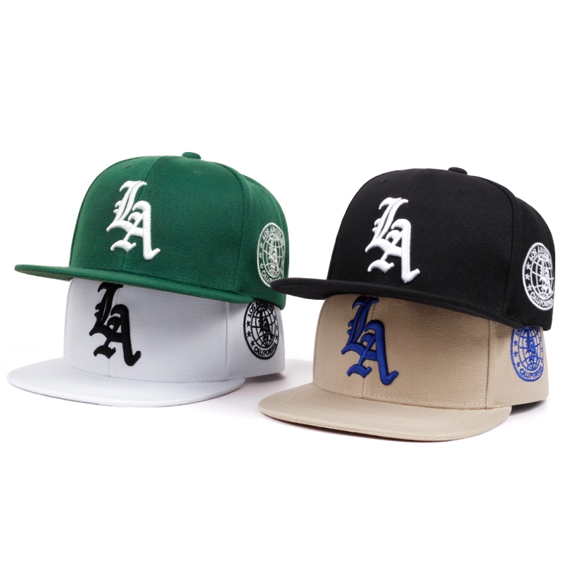 ตัวอักษรเย็บปักถักร้อยหมวกวินเทจสําหรับผู้ชาย Hip Hop snapback หมวกสําหรับผู้หญิงหมวกแบบปรับได้หมวกบังแดดกลางแจ้ง