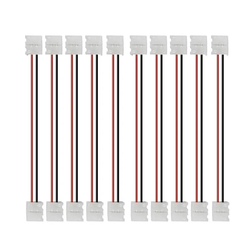10 ชิ้น 2 ขา 8 มิลลิเมตร 10 มิลลิเมตร LED แถบไฟเชื่อมต่อ Splice คลิปสําหรับ SMD 3528 5050 5630 LED Strip โคมไฟไฟ Bar Conector ราคา ถูกที่สุด ดีลบีเคเค แกลเลอรีภาพที่ 8