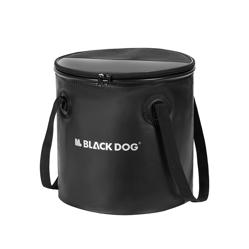 Blackdog Round Folding Bucket Outdoor Camping Portable Water Basin Storage Bucket รูปแบบใหม่