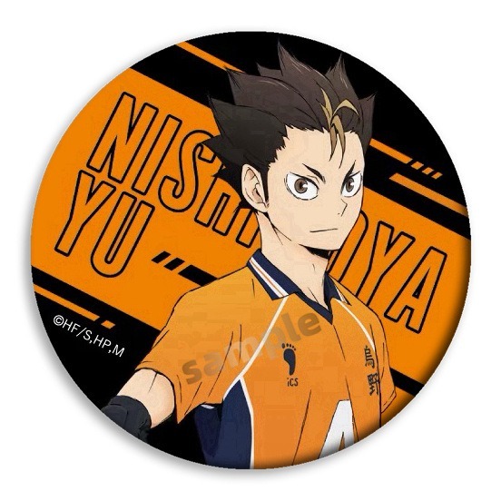 อะนิเมะ ไฮคิว!! Hinata kageyama Tendo ซาโตรี่ Ushijima Kenma มังงะป้ายปุ่มเข็มกลัด Pins คอสเพลย์คอลเลกชันของเล่นกระเป๋าตกแต่งของขวัญ - รูปที่ 6