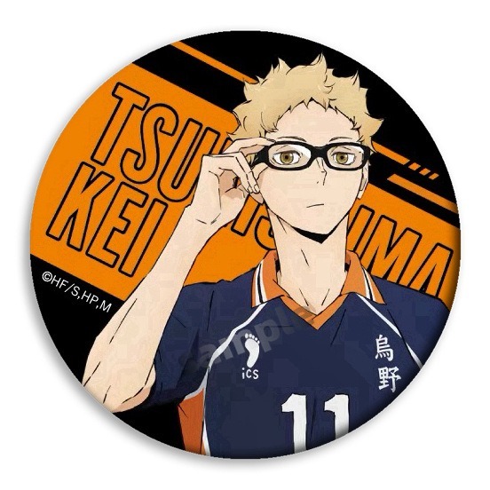 อะนิเมะ ไฮคิว!! Hinata kageyama Tendo ซาโตรี่ Ushijima Kenma มังงะป้ายปุ่มเข็มกลัด Pins คอสเพลย์คอลเลกชันของเล่นกระเป๋าตกแต่งของขวัญ - รูปที่ 5