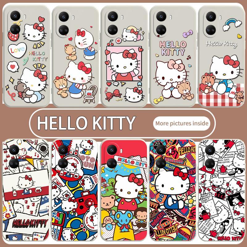เคสสําหรับ huawei Y6 Y7 Y6S PRO Y7A Y6P Y9S Y9 Prime 2018 2019 Hello Kitty Matte Case Soft Cover
