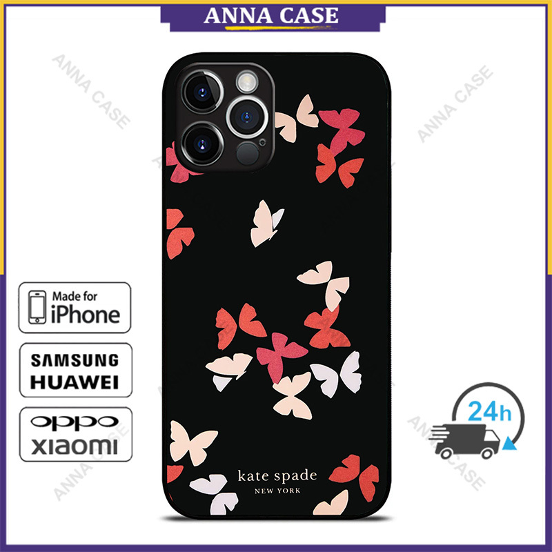 เคสโทรศัพท์ Kate Spade 42 สําหรับ iPhone 16 Pro Max / iPhone 15 Pro Max / iPhone 14 Pro Max / Samsung Galaxy Note10 Plus / S24 Ultra ฝาครอบป้องกัน