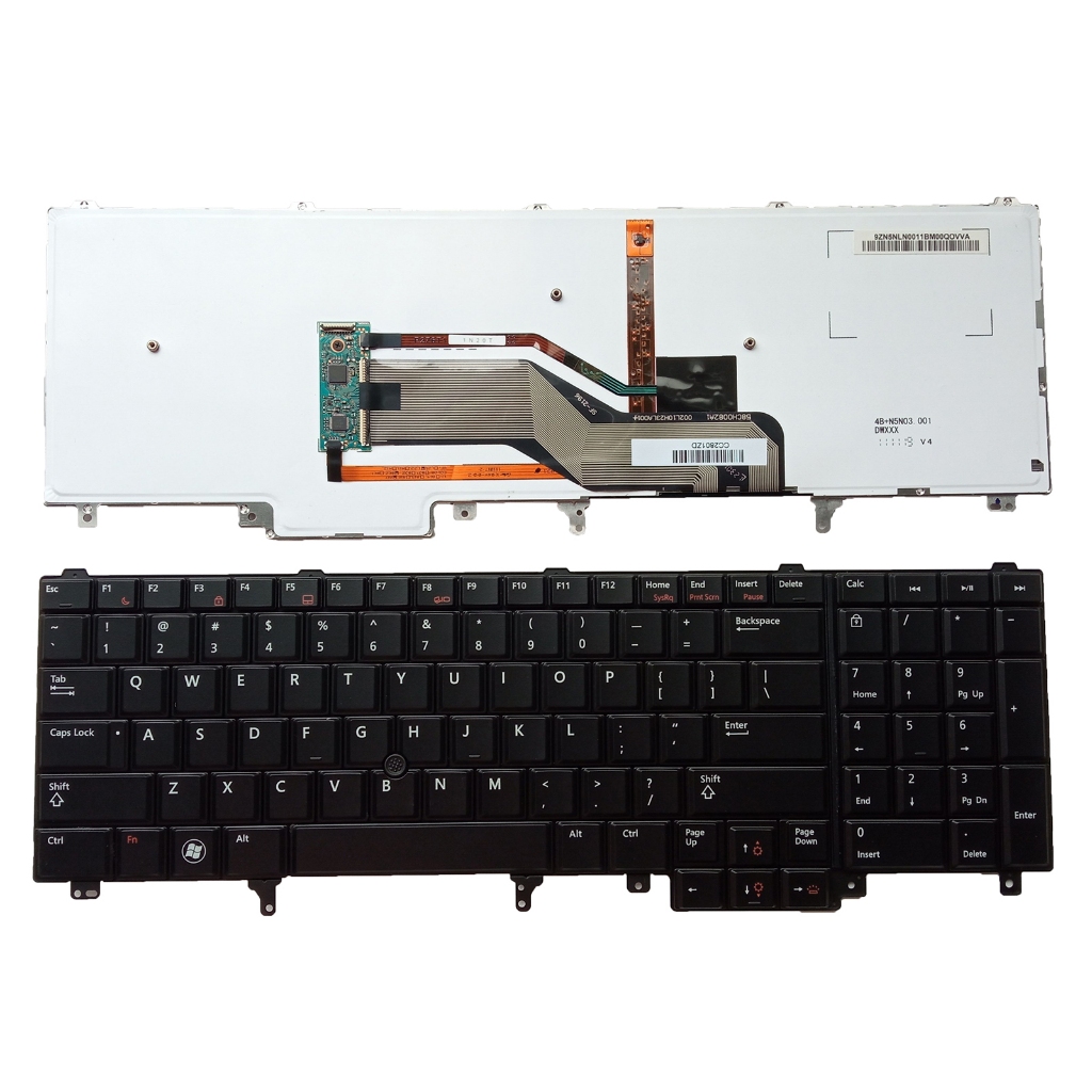 สําหรับ Dell Latitude E6520 E6540 Precision M4600 M4700 M4800 M6800 คีย์บอร์ด Backlit