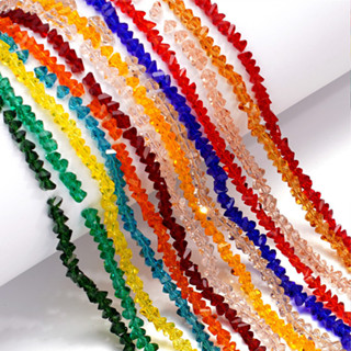 St. kunkka 4/6 มม.ลูกปัดคริสตัลแก้ว 90-145 ชิ้นที่มีสีสันสาม…