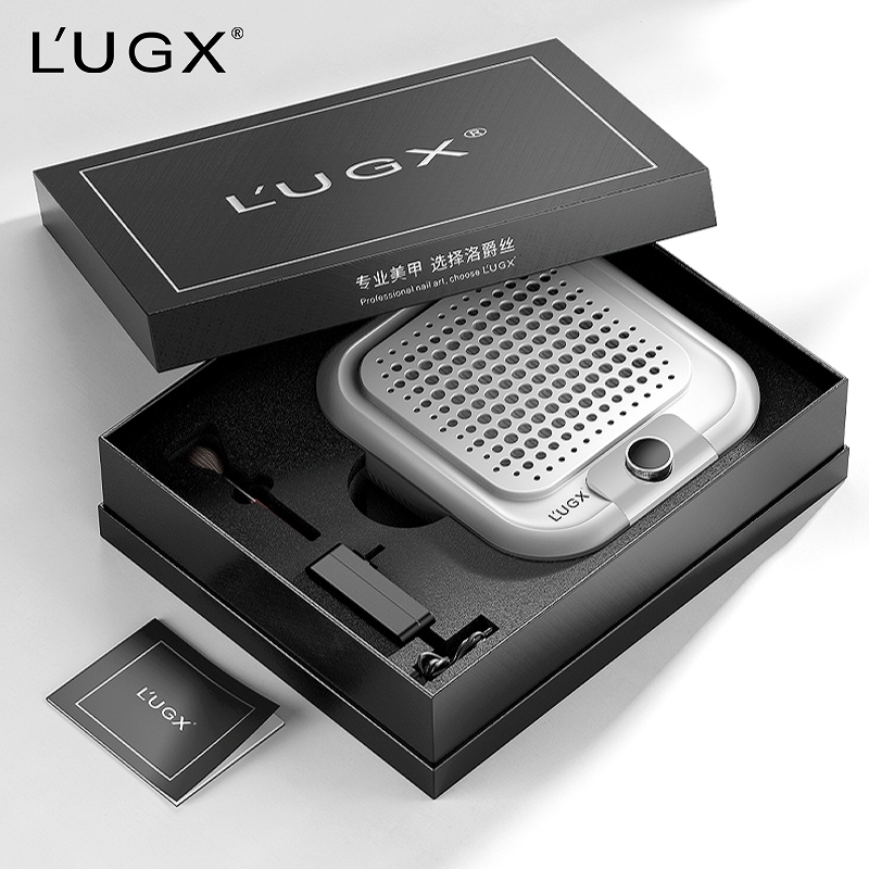 เครื่องดูดฝุ่นเล็บ L’UGX รุ่น LG-621าน กำลังไฟ 48w ฟรีแปรงปัดฝุ่น แผ่นกรอง เครื่องดูดฝุ่นเล็บ