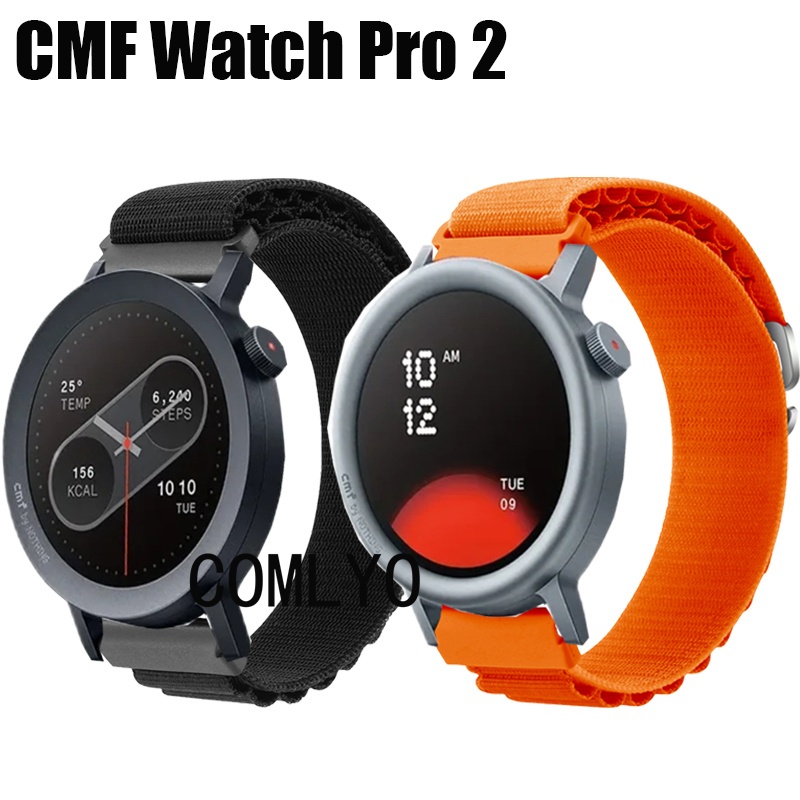 For CMF Watch Pro 2 สําหรับ ซม นาฬิกา มือโปร 2 สายนาฬิกาสมาร์ทไนล่อนนุ่มกีฬาสร้อยข้อมือสายเข็มขัด