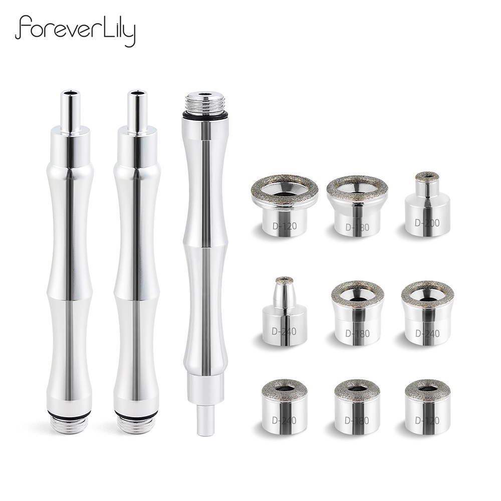 Foreverlily Diamond Dermabrasion เคล็ดลับส่งเสริมการดูดซึมลบสิวหัวดํากระชับผิวลดริ้วรอยปรับปรุงเครื่องมือความงามสิว