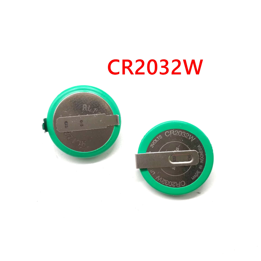 1pcs CR2032W Murata CR2032W แนวนอนบัดกรีเท้า 3V อิเล็กทรอนิกส์เซ็นเซอร์ความดันยางอุตสาหกรรมควบคุมเมน