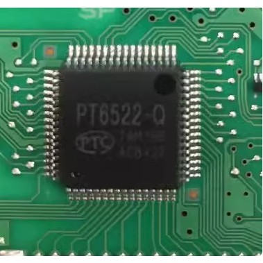 ชิปอิเล็กทรอนิกส์รถยนต์ PT6522-Q