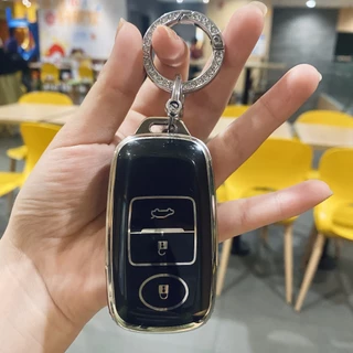 ของแต่งToyota เคสกุญแจรถยนต์ Toyota yaris พวงกุญแจรถยนต์ Toyota ativ 3 ปุ่ม