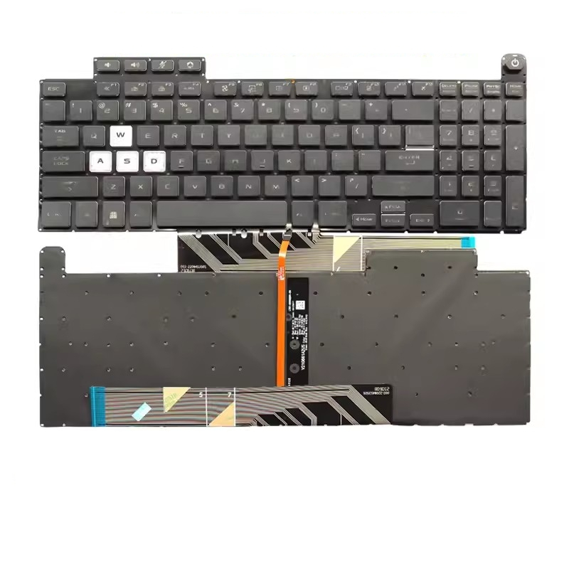 สําหรับ ASUS TUF 3 Gaming F15 FA507 FA507R FX507 FX507ZC FX517Z FX707 FX707Z FA707 แป้นพิมพ์ภาษาอังก
