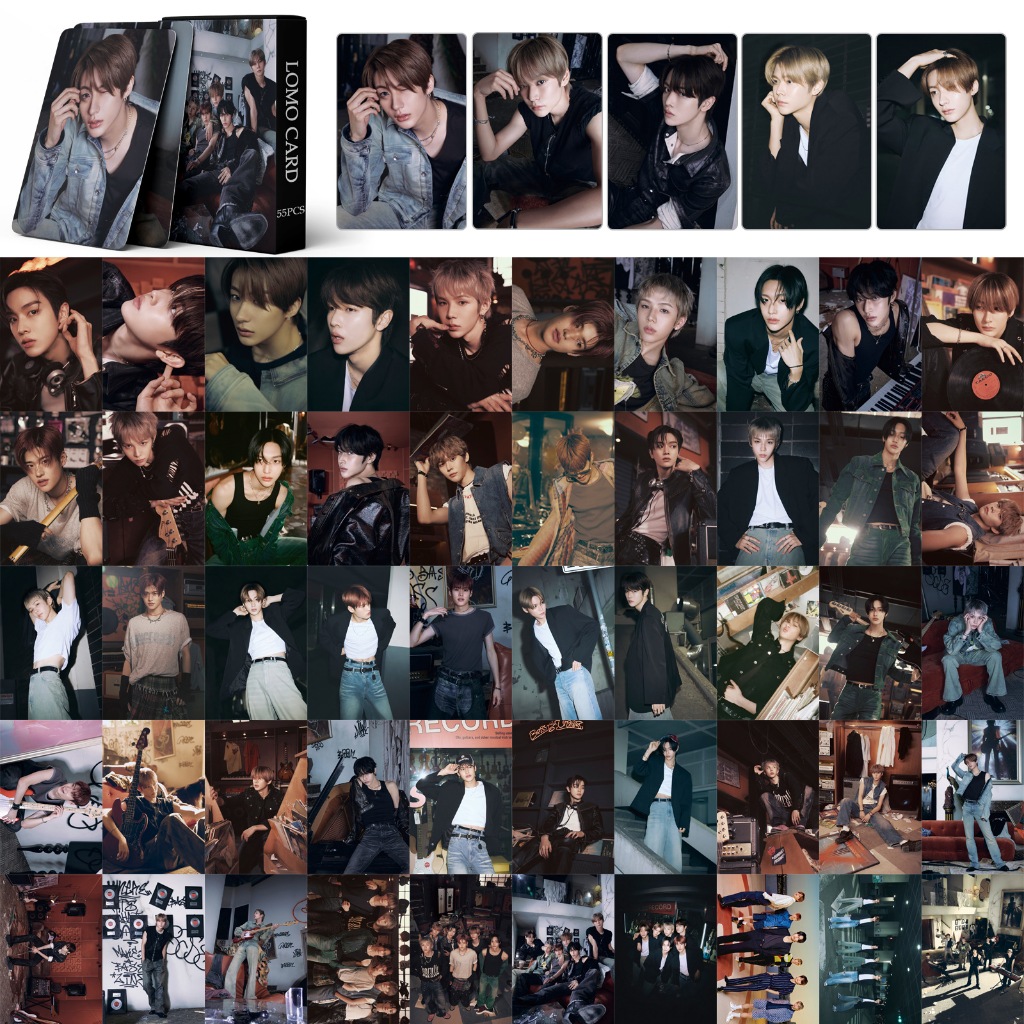 50-55pcs/box RIIZE Lomo Cards Hologram Laser Photocards SHOTARO EUNSEOK SUNGCHAN WONBIN SEUNGHAN SOHEE ANTON Kpop Holographic Postcards Ready Stock SX