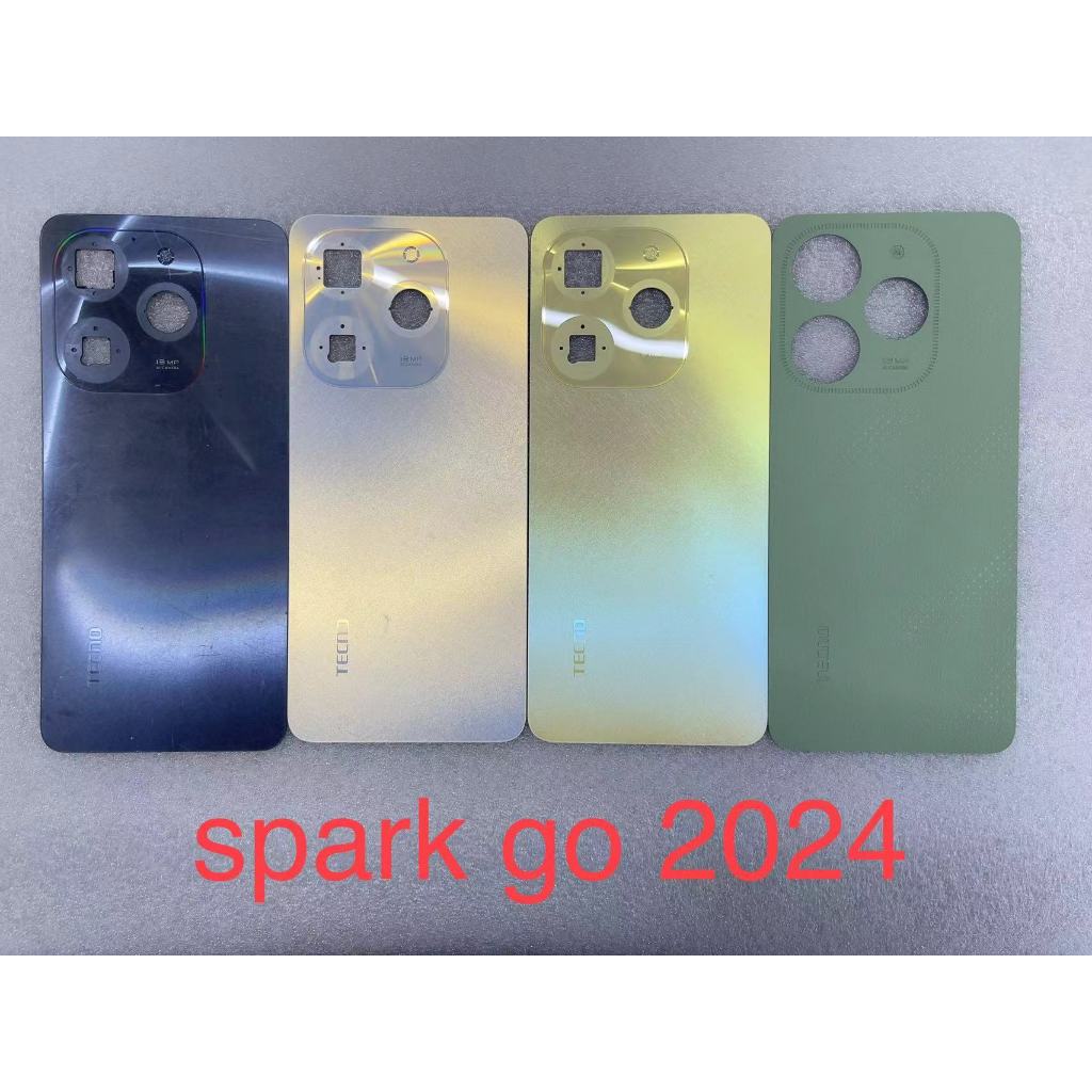 ฝาหลังแบตเตอรี่สําหรับ Tecno Spark Go 2024 BG6 ฝาหลัง