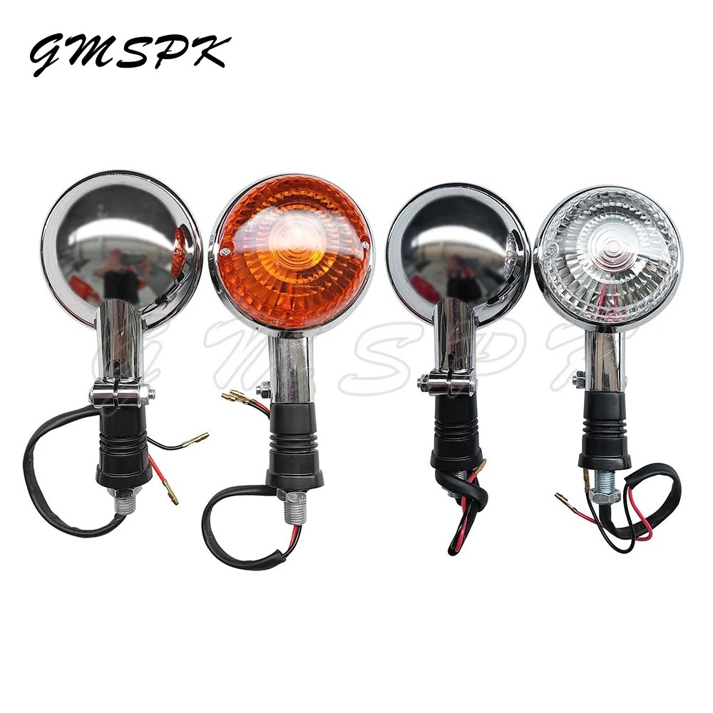 ไฟเลี้ยวรถจักรยานยนต์ตัวบ่งชี้ไฟกระพริบ Fit สําหรับ Yamaha Virago XV 250 400 535 920 1000 V-Star XVS 400 650 1100 VMax 1200