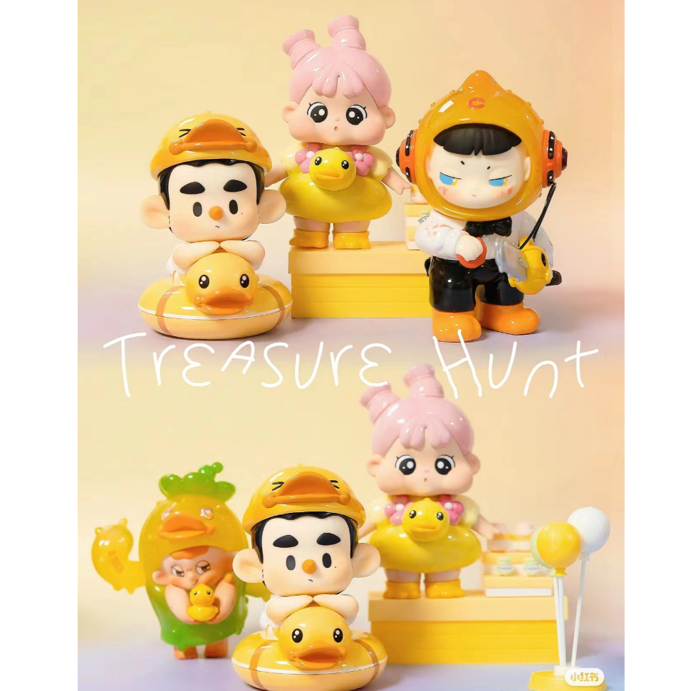 Popmart Authentic DORA Treasure Hunt Party series popmart ของเล่นศิลปะอย่างเป็นทางการ
