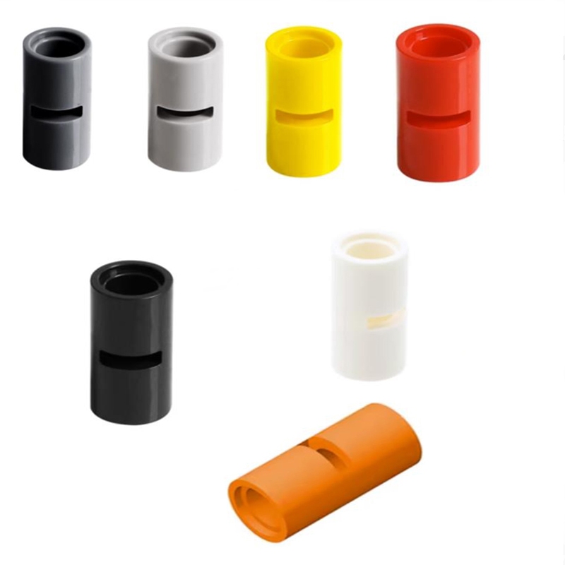 10PCS 62462 Pin Connector Building Blocks 75535 รอบ 2L พร้อมสล็อต Joiner การศึกษาอนุภาคของเล่นเด็กขอ