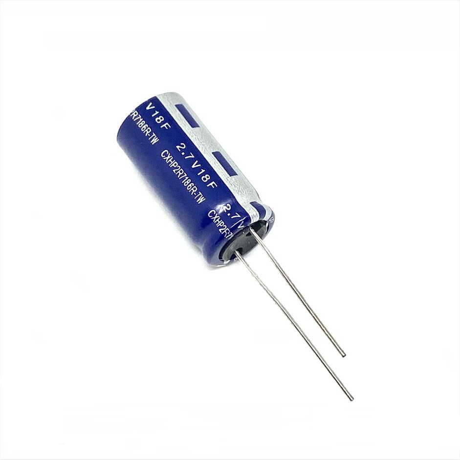 1pcs 2.7V18 F Farad Capacitor CDA Super Capacitor 20F2.7V 12.5 * 25MM CXHP2R7186R-TW