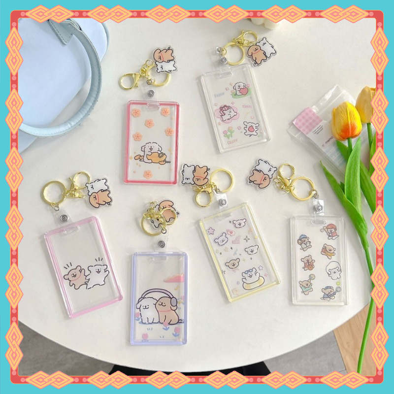 ใหม่ล้าง Maltese Puppy Keyfob ผู้ถือบัตรแท็กชื่อผู้ถือบัตรประชาชนผู้ถือบัตรสะดวกซื้อบัตรประชาชนบัตรธนาคารบัตรรถบัสบัตรควบคุมการเข้าถึงบัตรนักเรียนบัตรใบอนุญาตทำงานบัตรทำงานป้องกันการสูญเสียกรณีป้องกันบัตรดาว