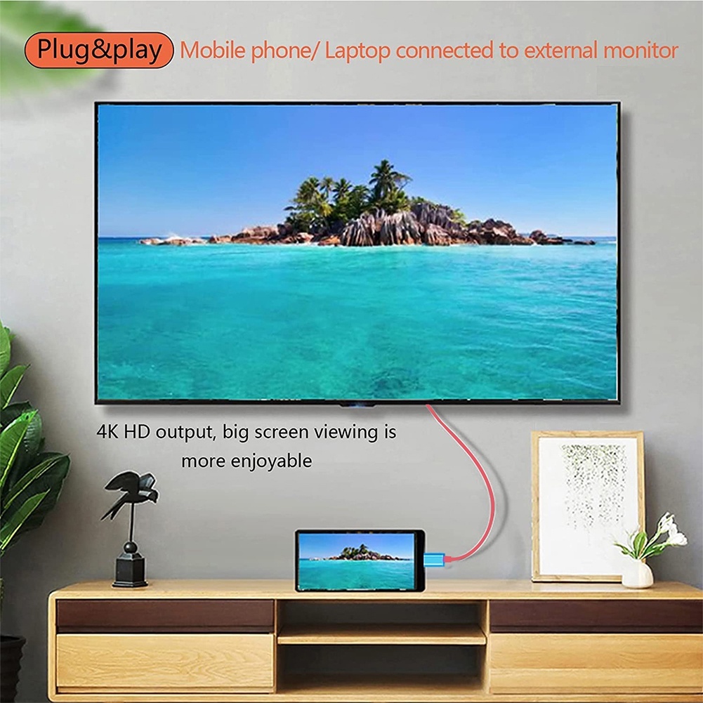 สายเคเบิลที่รองรับ HDMI 4K สําหรับสวิตช์/สวิตช์ Oled TV HD Projection สายชาร์จเร็วสําหรับแท็บเล็ตโทรศัพท์พีซี