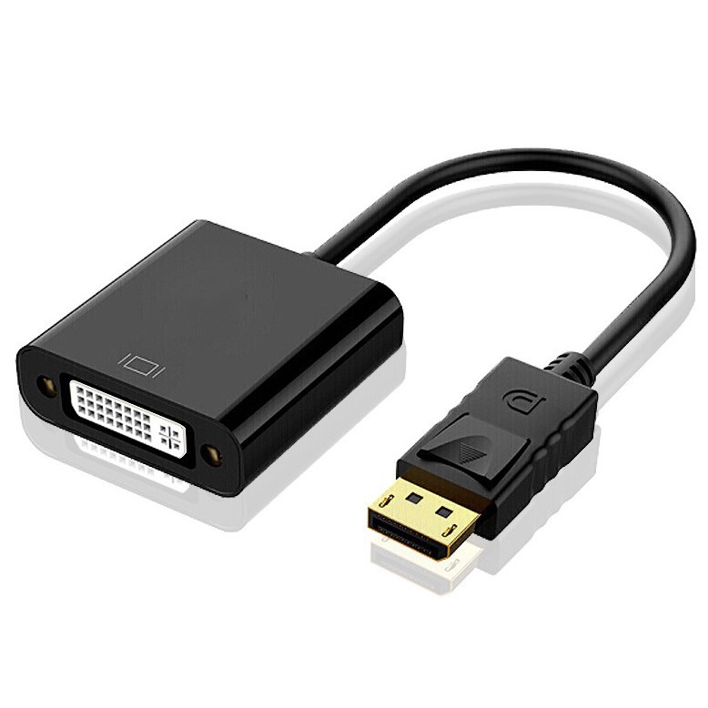 อะแดปเตอร์ DP เป็น DVI 1080P DisplayPort Display Port to DVI Cable Adapter Converter ชายหญิงสําหรับจอภาพโปรเจคเตอร์จอแสดงผล