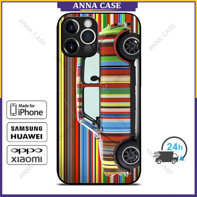 Paul Smith Mini Cooper เคสโทรศัพท์สําหรับ iPhone 16 Pro Max / iPhone 15 Pro Max / iPhone 14 Pro Max 