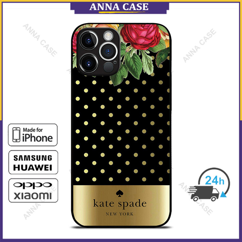 Kate Spade 44 เคสโทรศัพท ์ สําหรับiPhone 15 Pro Max / iPhone 14 Pro Max / iPhone 13 Pro Max / Samsun