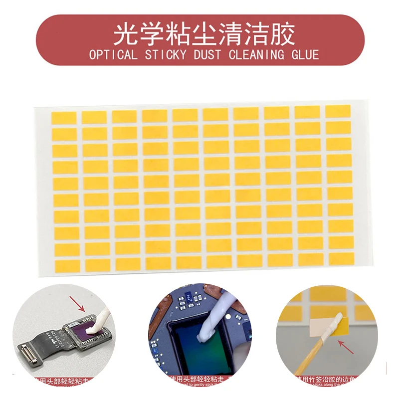 400 ชิ้นกลับกล้องเลนส์สีฟ้าฝุ่นสะอาดสติกเกอร์ออปติคอลติดฝุ่นทําความสะอาดกาว น้ํายาล้าง สําหรับซ่อมกล้องด้านหลังโทรศัพท์