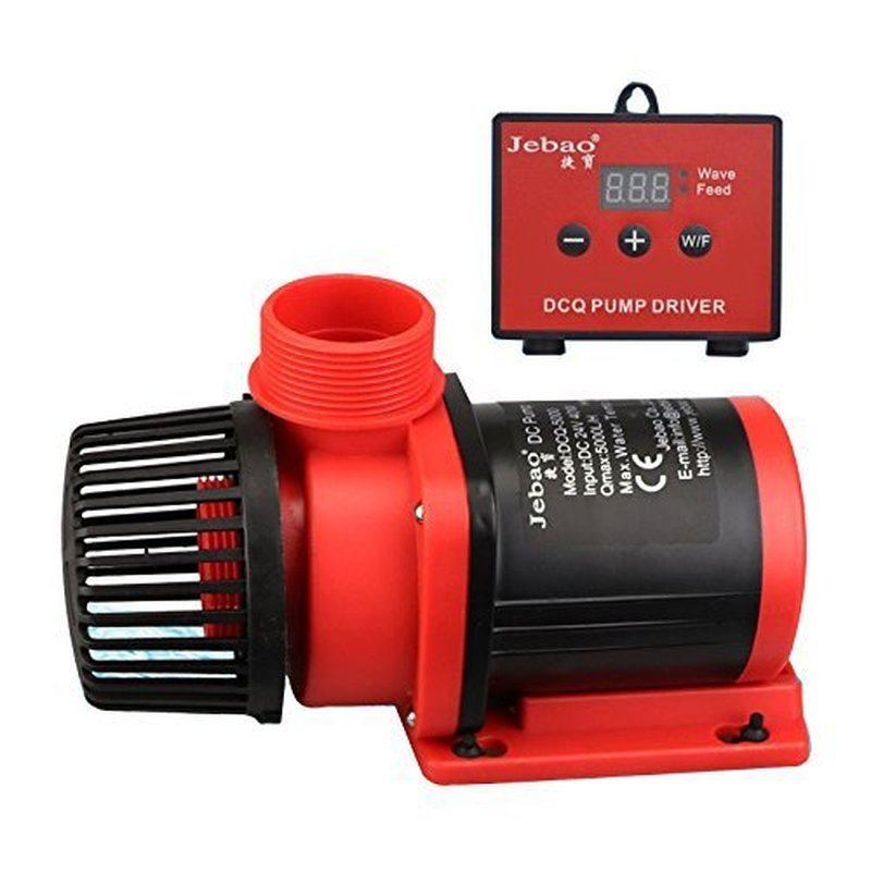 Jebao DCQ ACQ จอแสดงผล LCD Aquarium ปั๊ม DC ควบคุมกลับปั๊มน้ําสําหรับ Marine Aquarium Sump ปั๊มถังปลาอุปกรณ์เสริม