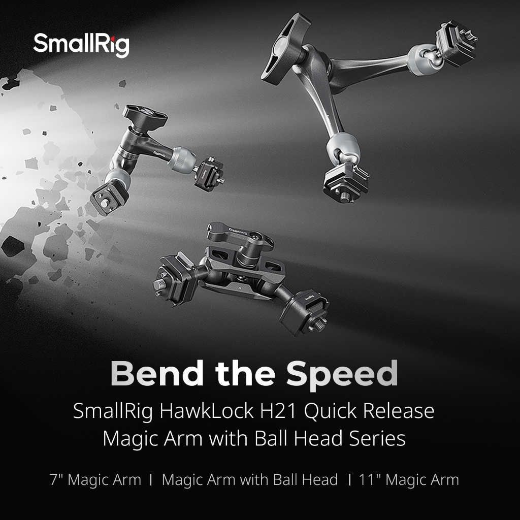 Smallrig HawkLock H21Quick Release Magic Arm & Handle Kit & Monitor Support #4488 #4489 #4490 #4483 #4485 #4487 #4491