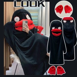 ชุดเป็ดเอลิซาเบธสีดําชุดปาร์ตี้คริสต์มาสชุดคอสเพลย์ฮาโลวีนสิ…