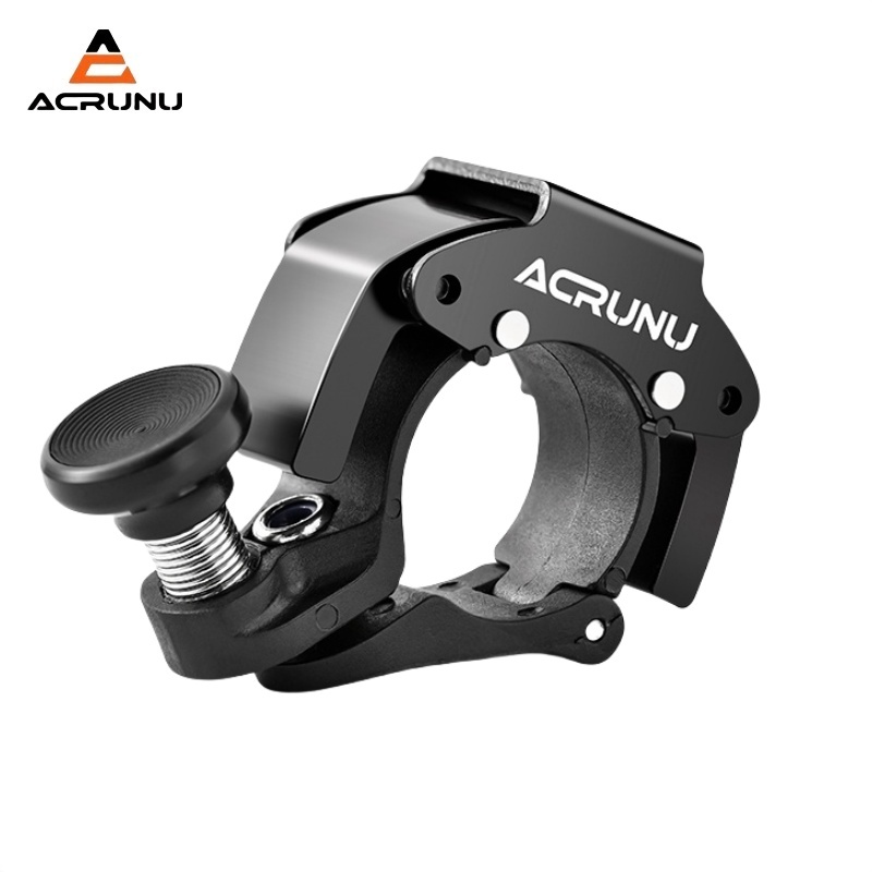 ACRUNU กระดิ่งจักรยานอลูมิเนียมอัลลอยด์จักรยานเสือหมอบ MTB แบบพกพากระดิ่งอุปกรณ์จักรยาน