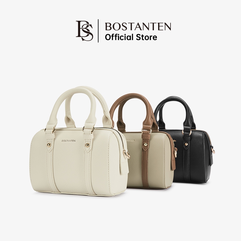 BOSTANTEN Boston Bag กระเป๋าบอสตันคุณภาพสูง กระเป๋าสะพายแฟชั่นผู้หญิง ราคา ถูกที่สุด ดีลบีเคเค แกลเลอรีภาพที่ 9