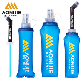 Aonijie SD30 ขวดน้ําแบบนิ่ม พร้อมหลอด ไร้ BPA พับได้ 250 มล.…