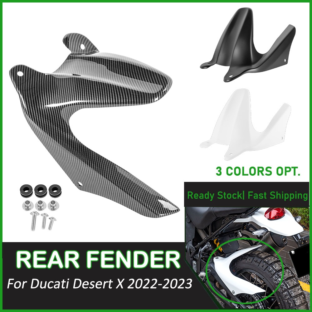 XTMOTO ด้านหลัง Fender ล้อ Hugger Mudguard Mud Splash Guard Protector สําหรับ Ducati DesertX Desert-