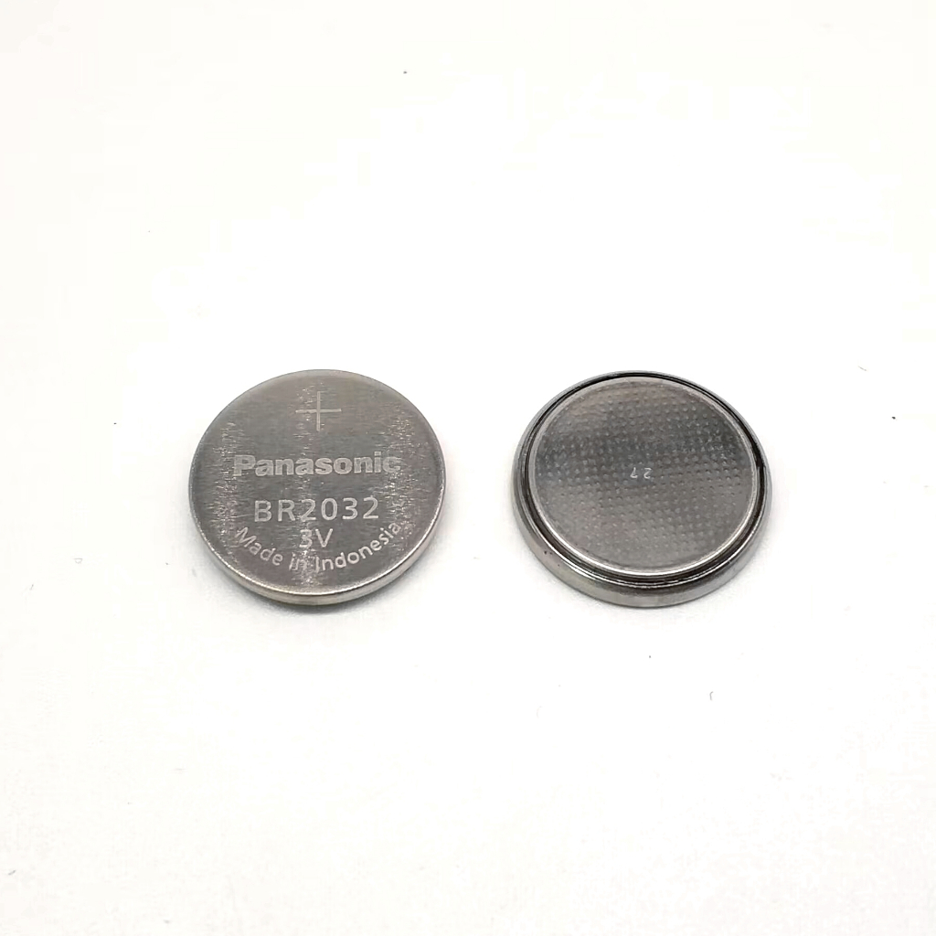 2PCS Panasonic BR2032 Bare Electronics 3v BR2032 ปุ่มแบตเตอรี่ High Temperature Lithium Electronics 