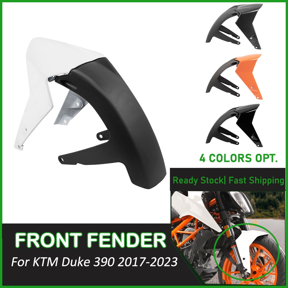 XTMOTO ล้อหน้า Fender Splash Guard Cover Protector สําหรับ KTM Duke390 2017-2023 2022 2021 2020 2019