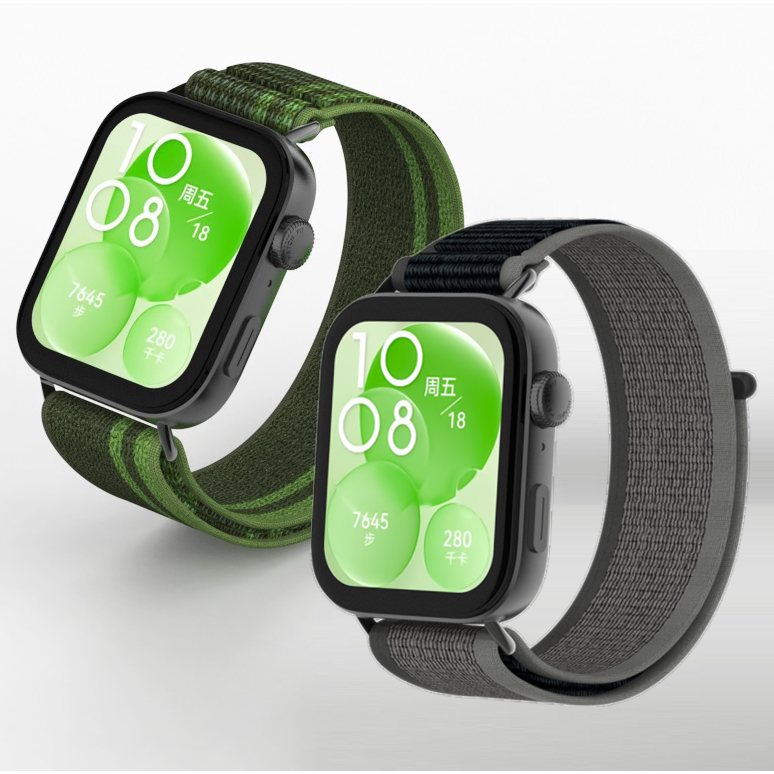 ไนลอน สาย Huawei watch fit 5 Strap Soft สาย Huawei fit 4 Strap Replacement Huawei watch Fit 4 สาย Wristband สาย Huawei Watch fit 4 pro Strap Adjustable สาย Huawei watch Fit 3 Strap Bracelet Huawei Fit 4 Pro / Huawei Fit 5 สาย huawei watch fit 3 สาย