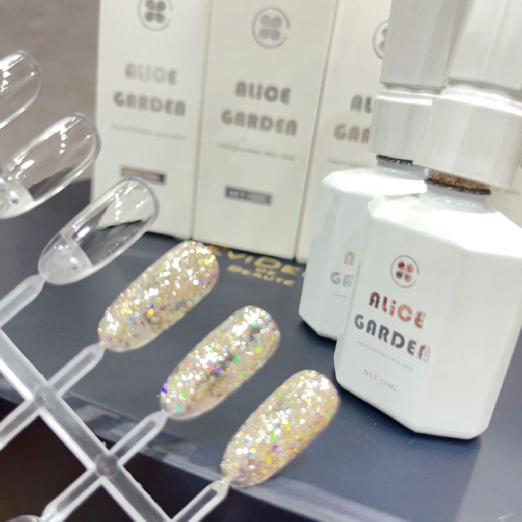 ALICE GARDEN 1ขวด เซ็ทสีแฟรช ยาทาเล็บ สีเล็บเจล สีเจล สีเจลมาใหม่ เจลทาเล็บ สีเล็บเจลไซรัป ทาเล็บเจล