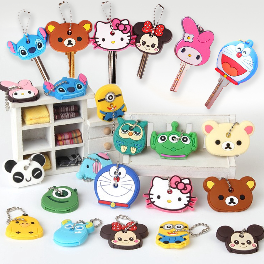 พวงกุญแจ การ์ตูนหุ้มกุญแจ