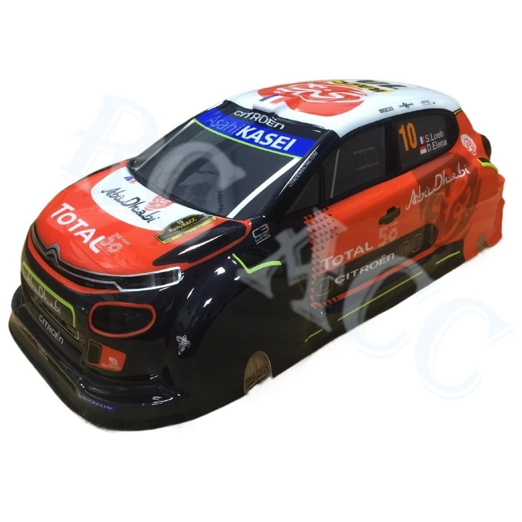 Rc 255 มม.ฐานล้อ PVC ทาสี Rally Body Shell 1 ชิ้นสําหรับ 1/10 HSP HengLong Rally Drift รถ
