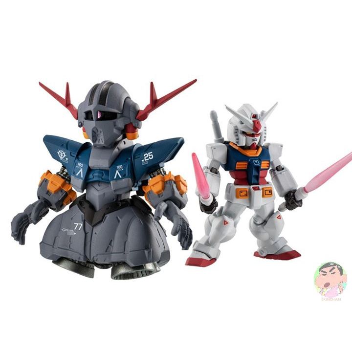 Bandai Mobile Suit Gundam FW Gundam Converge: Core RX-78-2 Gundam & MSN-02 Zeong Last Shooting Set
