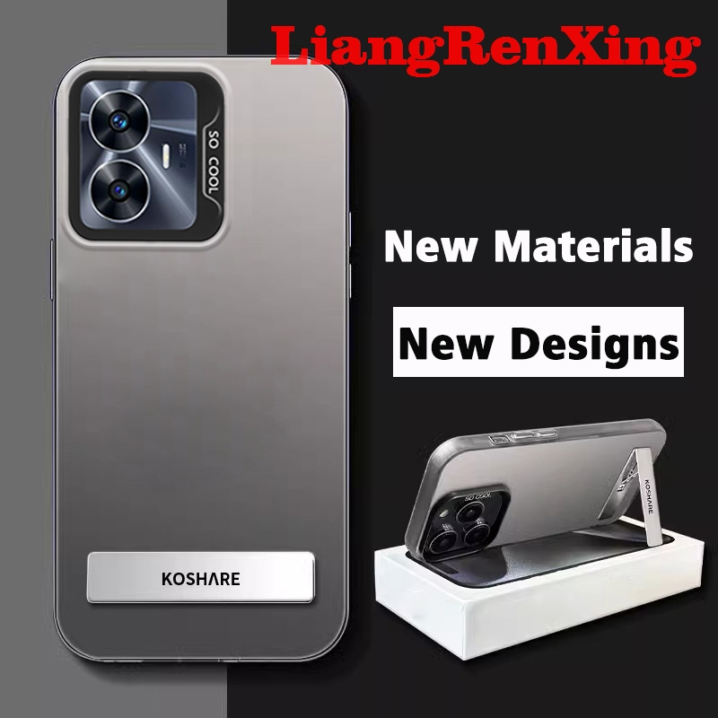 เคส ปลอก realme C55 NFC Realme C55 5G 2023 เคสโทรศัพท์เคสแข็งTPU Protector Smoothกันกระแทกฝาครอบออกแบบใหม่ความงามCYCBZJ01