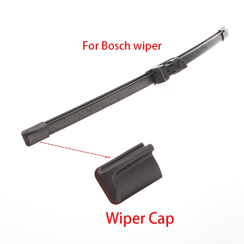 1 คู่ใบปัดน้ําฝนฝาครอบพลาสติกสําหรับ Tesla BMW Ford Bosch Wipers อะไหล่อุปกรณ์เสริมในรถยนต์