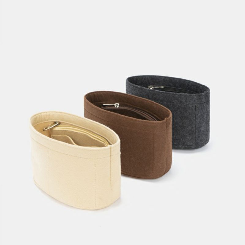 Felt ใส่ Organizer กระเป๋าสําหรับ MCM Mini Toni Visetos Liner กระเป๋าซับมินิตะกร้ากระเป๋าเก็บกระเป๋าด้านในกระเป๋าเครื่องสําอาง