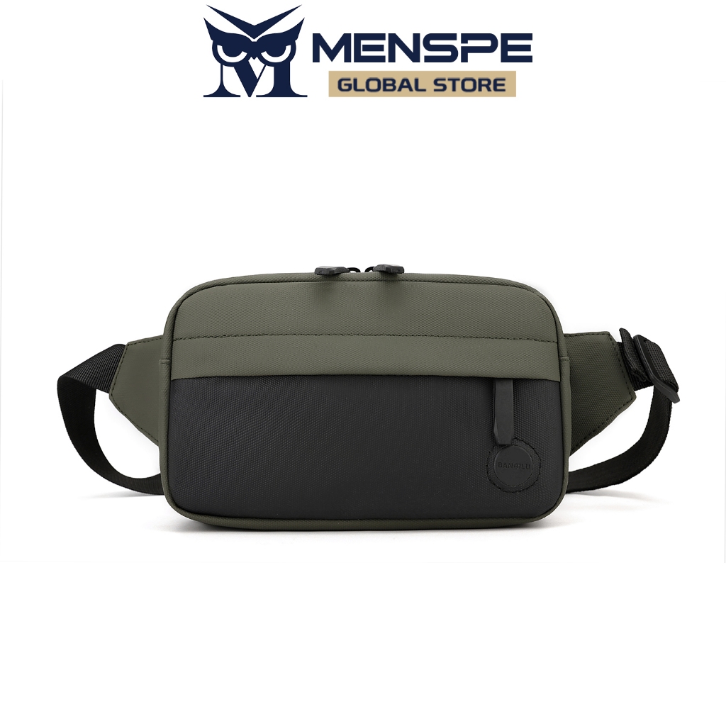 Menspe ผู้ชายกระเป๋าแฟชั่น Cross Body Bag สี Blocking Oxford กันน้ําขนาดใหญ่ความจุ Leisure Street Casual น้ําหนักเบากระเป๋าเดินทางธุรกิจกีฬากระเป๋า