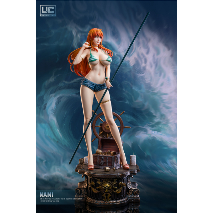 Uc Studio One Piece ประติมากรรมหญิง Series Nami รูปปั้นรูป