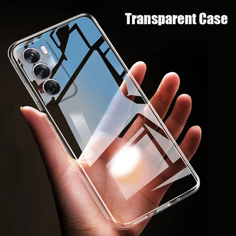 เคสโทรศัพท์ OPPO Reno 12 Pro 5G 12F 11F 11 Pro 10 Pro+ 5G A60 A79 A18 A38 A58 A78 A98 A17 A17k Reno 8T 8Z 7Z 8 Pro เวอร์ชั่นไทย ใหม่ เคสโทรศัพท์ ใส นิ่ม TPU ฝาครอบกล้อง ป้องกันเลนส์ เคส OPPO Reno12Pro Reno11F Reno11Pro OPPOA60 OPPOA79 OPPOA18 เคสรีโน่12F