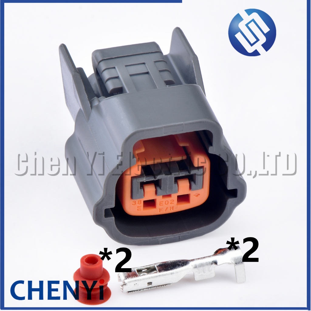 2 Pin ยานยนต์กันน้ํา Water Temp sensor connector ดัดแปลง snail horn sensor ปลั๊ก 6098-0135 6098-0137 สําหรับ Hyundai Nissan Kia