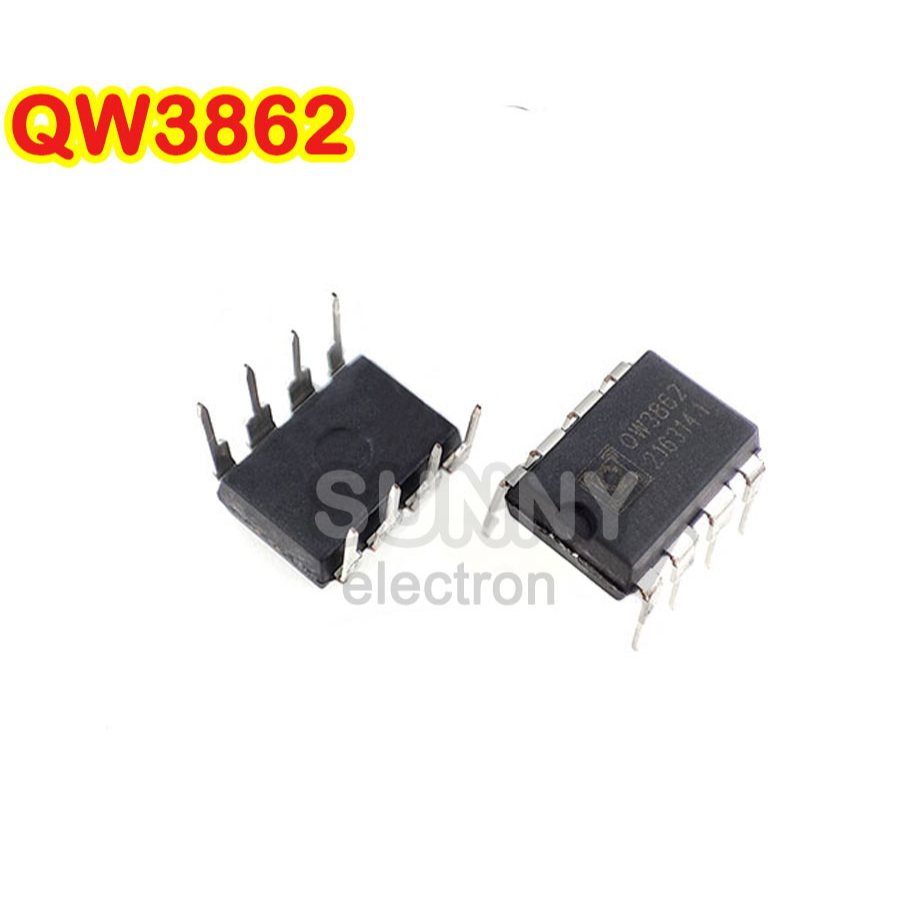 5PCS QW3862 DIP8 แบบบูรณาการวงจรพลังงานชิป